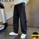 弯刀裤 加绒加厚裤 美式 休闲直筒设计感运动男士 子男款 秋冬2025新款