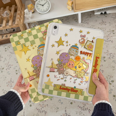 3+Y折ipad防弯轻薄保护壳