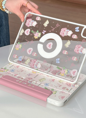 适用ipadpro保护套2025新款air7磁吸拆分ipad11平板保护壳mini7苹果10代9旋转支架air6/5透明4防弯摔13寸3Y包