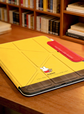 适用ipadair7保护套新款pro11平板保护壳10代磁吸双面夹mini7轻薄苹果13英寸带搭扣air654外壳129横竖支架Y折