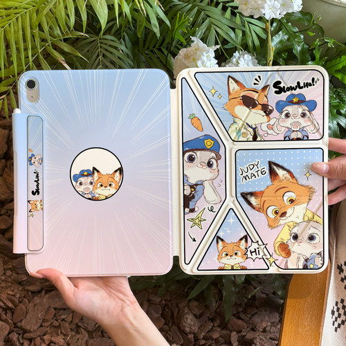 灵动折纸双面夹ipad磁吸轻薄壳