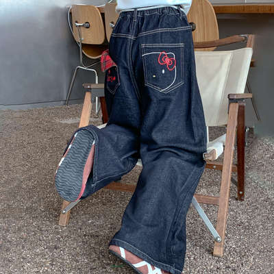 女童裤子春秋款2025新款儿童