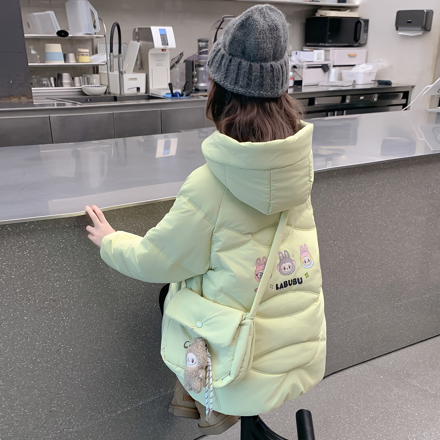 女童羽绒服2025新款儿童洋气