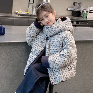 女童羽绒服冬装2025新款儿童网红洋气加厚白鸭绒女孩冬季爆款外套