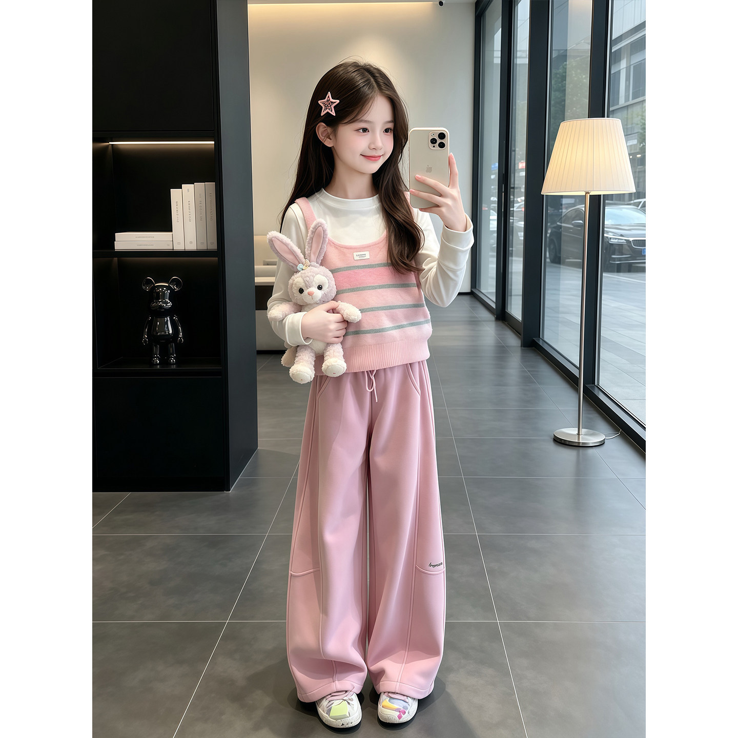 女童2026新款洋气三件套