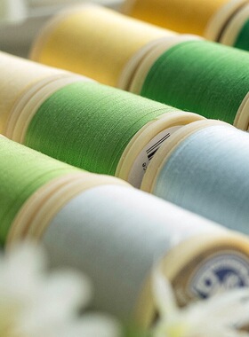 三团包邮法国DMC手缝线ART237绣线服装布艺缝纫线拼布纯棉机缝线