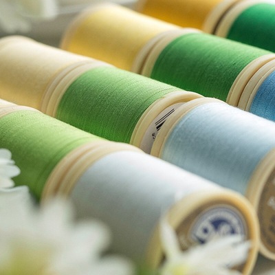 纯棉缝纫线布艺手缝线法国dmc