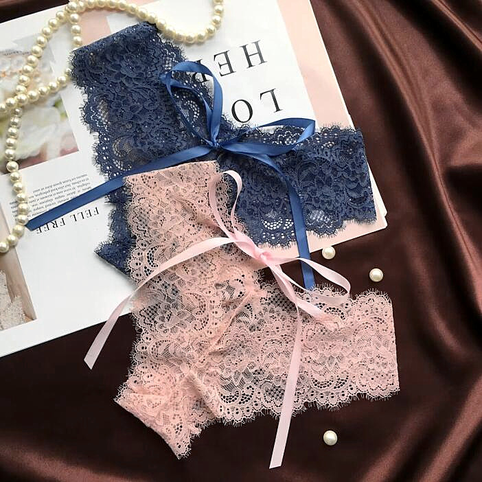 性感低腰内裤女丁字裤蕾丝短裤