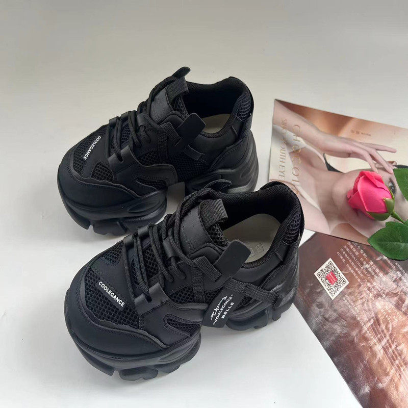 34码百~显瘦增高厚底老爹鞋女鞋新款凹凹鞋轻盈发泡松糕底运动鞋,女鞋,时尚休闲鞋,淘宝优惠券,粉丝福利购,淘宝优惠卷