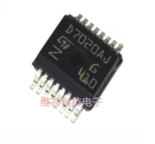 VND7020AJTR丝印D7020AJ封装SSO-16PMIC配电开关负载驱动器芯片IC