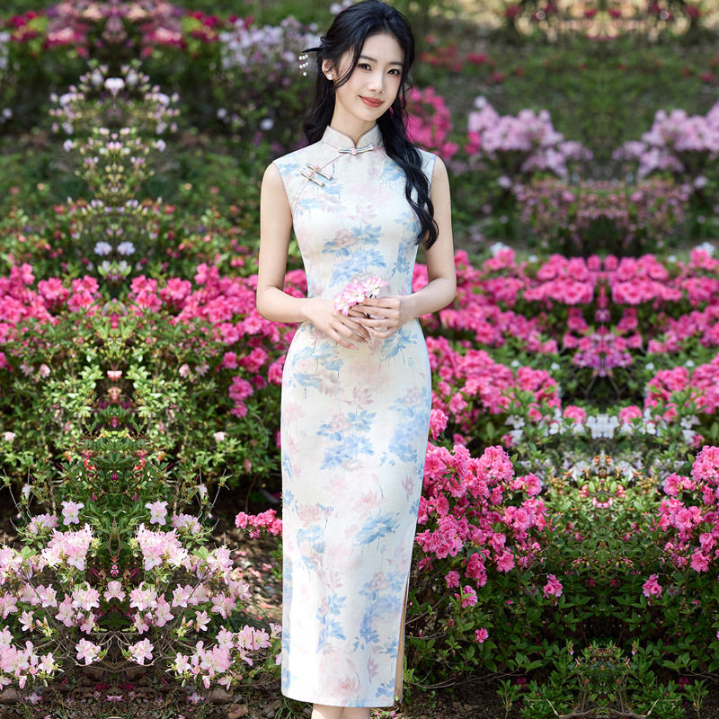 唐之语女装陶玉梅商场同款2026新款一珂锦绣旗袍先生崔万志旗舰店图片