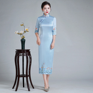 花满絮东方美人花间辞2026新款茉茉古法崔万志官方旗舰店女装旗袍