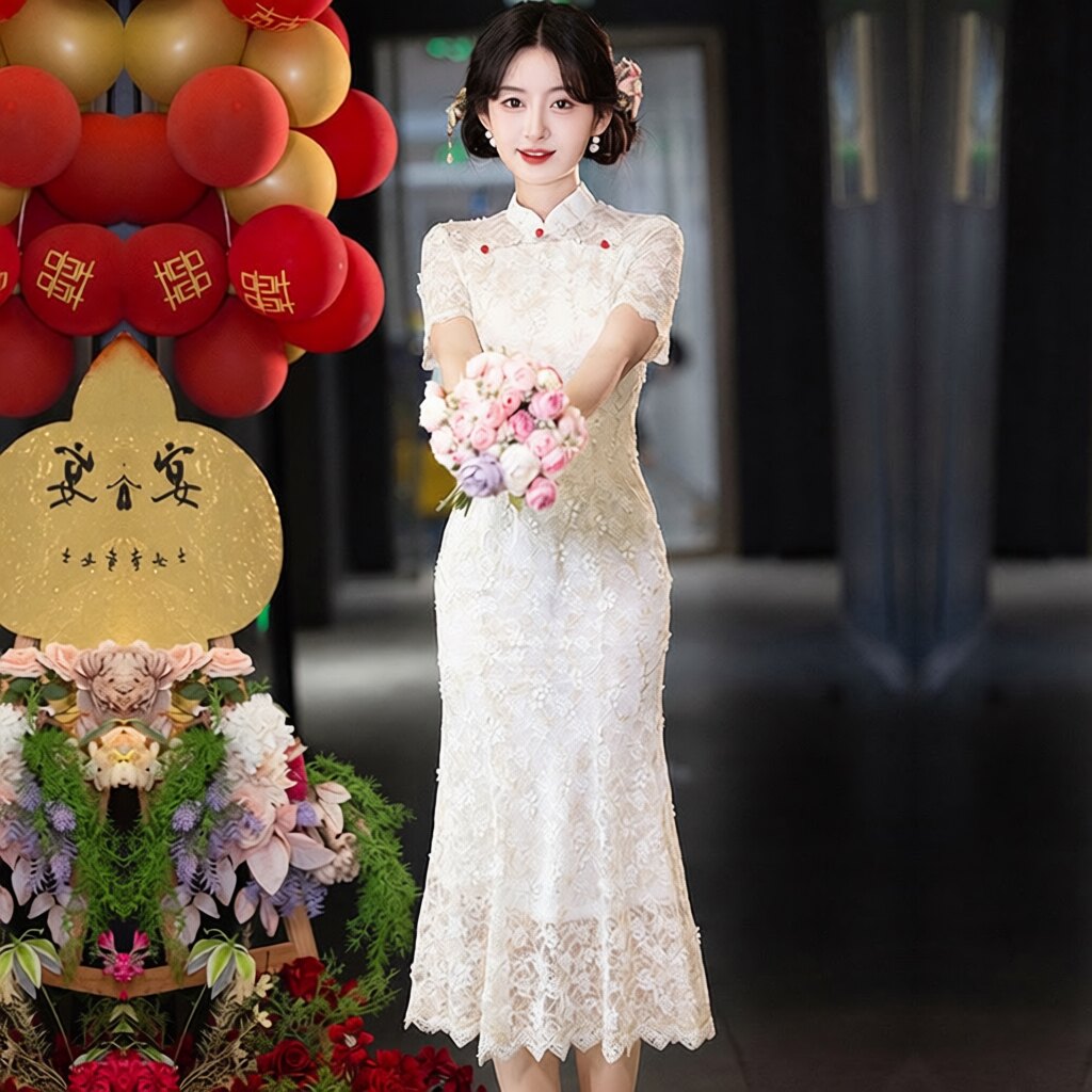 唐之语固执官方旗舰店专柜同款名兰世家2026新款四美子梦之超旗袍图片
