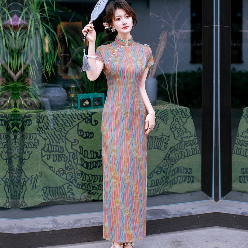 唐之语女装陶玉梅商场同款2026新款画报夫人旗袍先生崔万志旗舰店图片