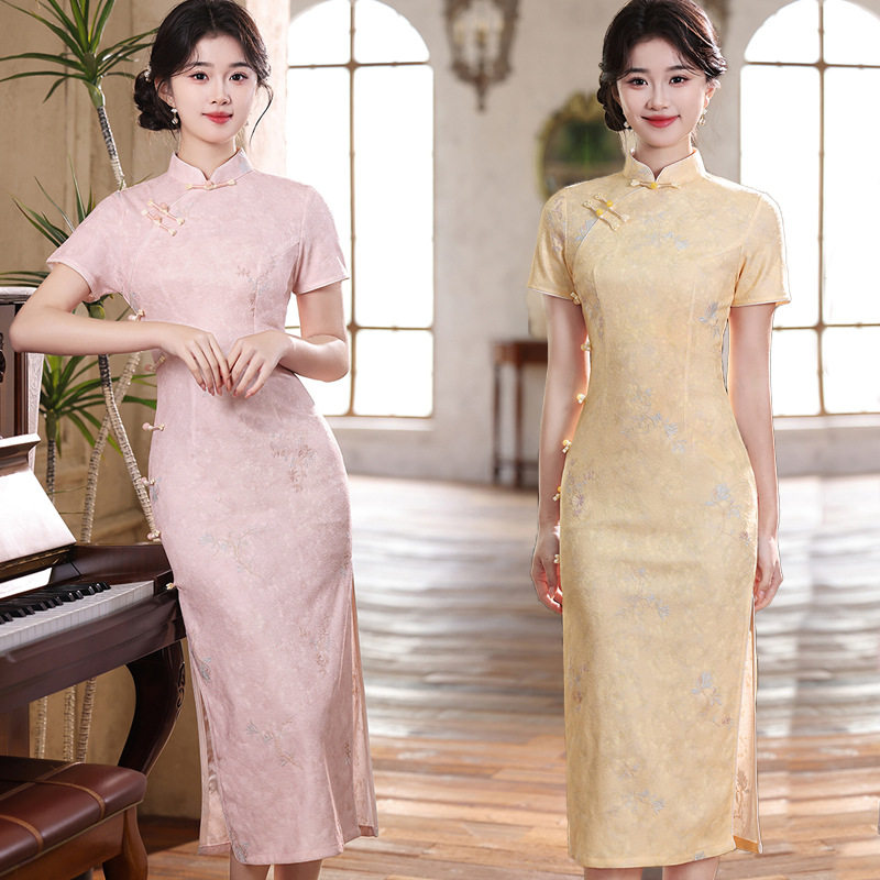 唐之语女装陶玉梅商场同款2026新款画报夫人旗袍先生崔万志旗舰店图片