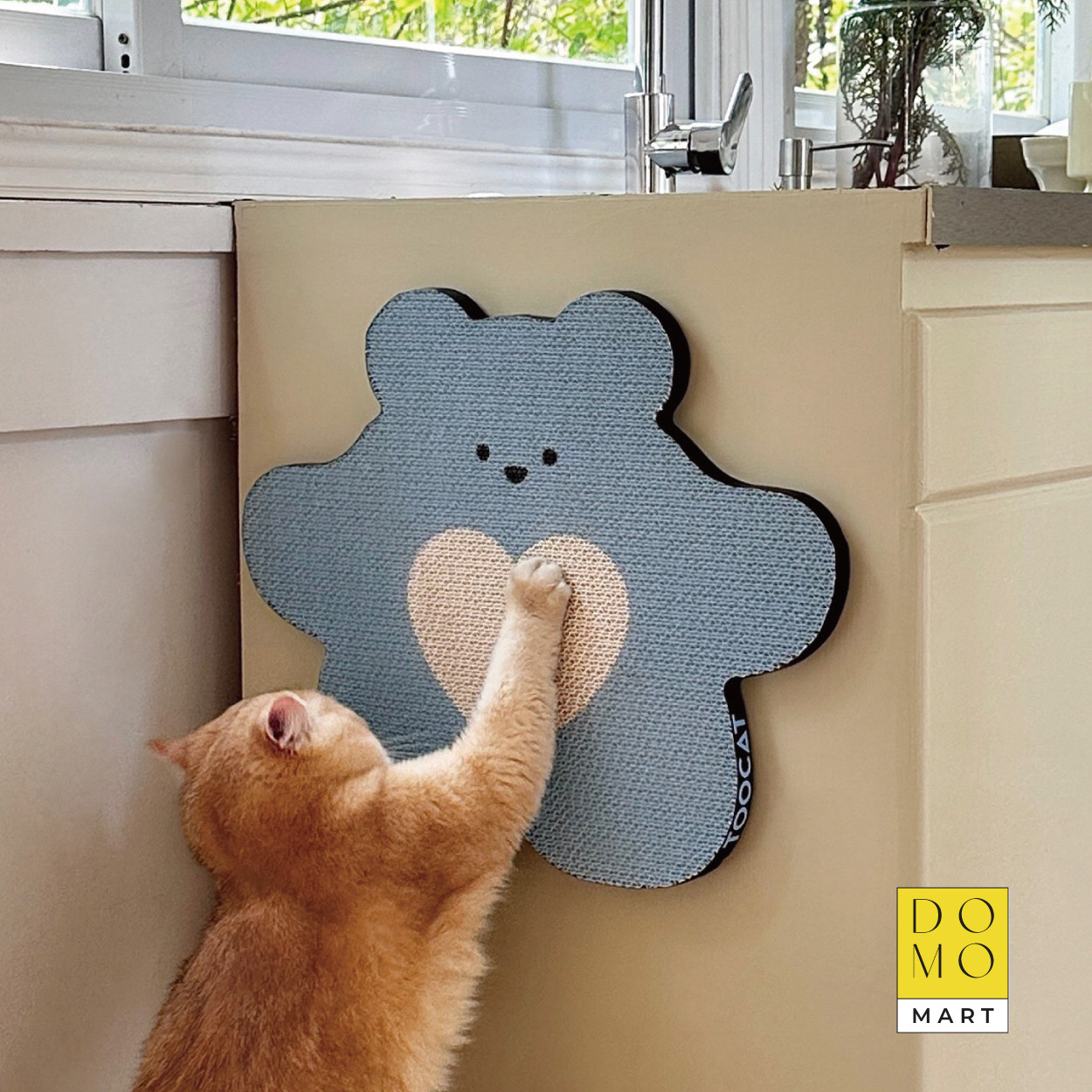 猫咪耐磨不掉屑贴墙猫抓板玩具