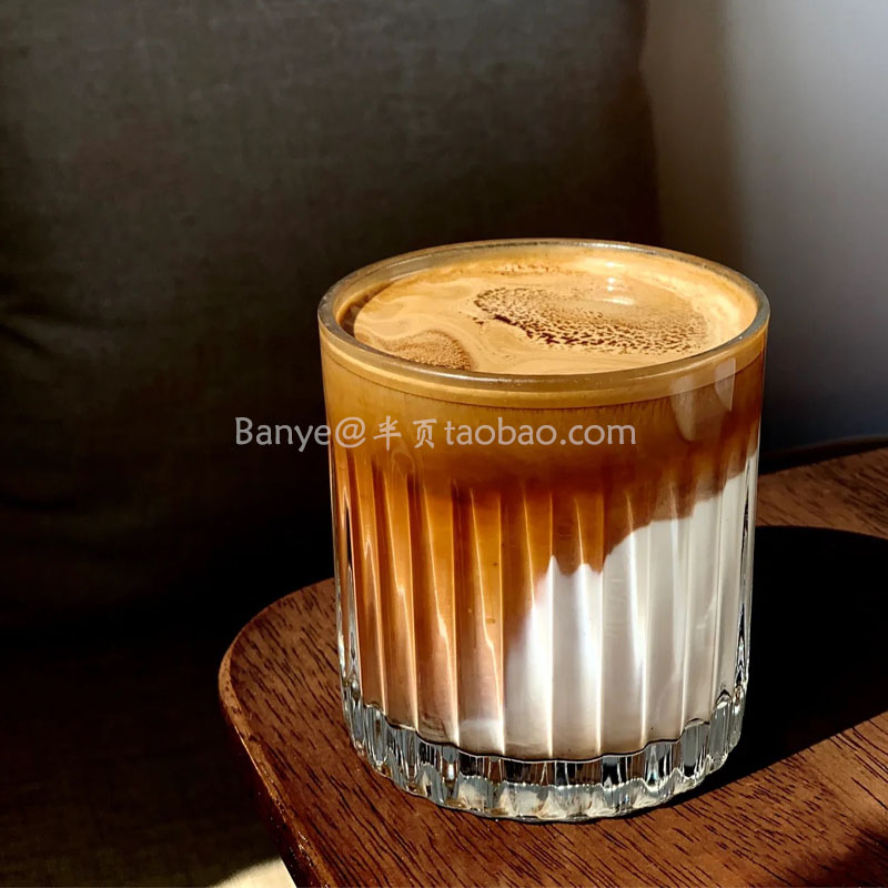 ins风咖啡馆美式拿铁冰咖啡杯