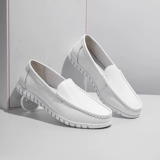 Белая униформа медсестры, рабочая спортивная обувь для кожаной обуви, мягкая подошва