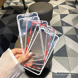 适用iPhone17Promax卡通kt猫手机膜苹果14/15/16pro钢化玻璃彩膜13/13pro防摔保护膜11/12全屏前贴X/XR可爱