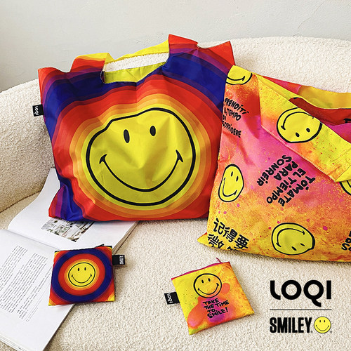 LOQIsmiley笑脸50周年购物袋