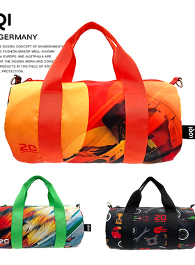 LOQI&F1上海国际赛车场联名款mini旅行包斜挎骑行包户外运动男女