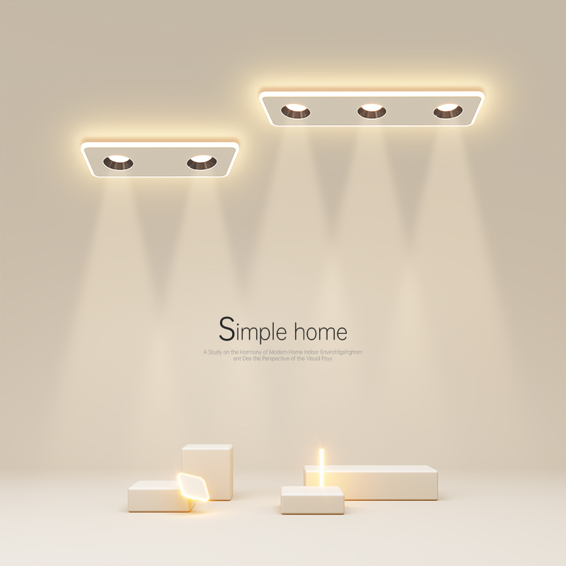 藏月现代极简风格走廊吸顶灯