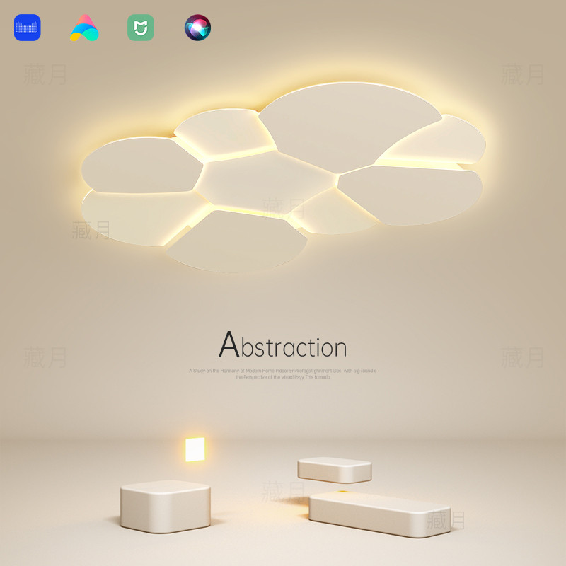 创意全光谱客厅灯简约现代led吸顶灯主卧室灯高级感餐厅房间灯具,家装灯饰光源,客厅吸顶灯,淘宝优惠券,粉丝福利购,淘宝优惠卷