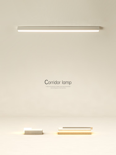 休闲现代条形阳台灯Led吸顶灯客厅灯过道灯走廊灯主卧室中山灯