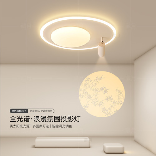 高级感氛围投影吸顶灯