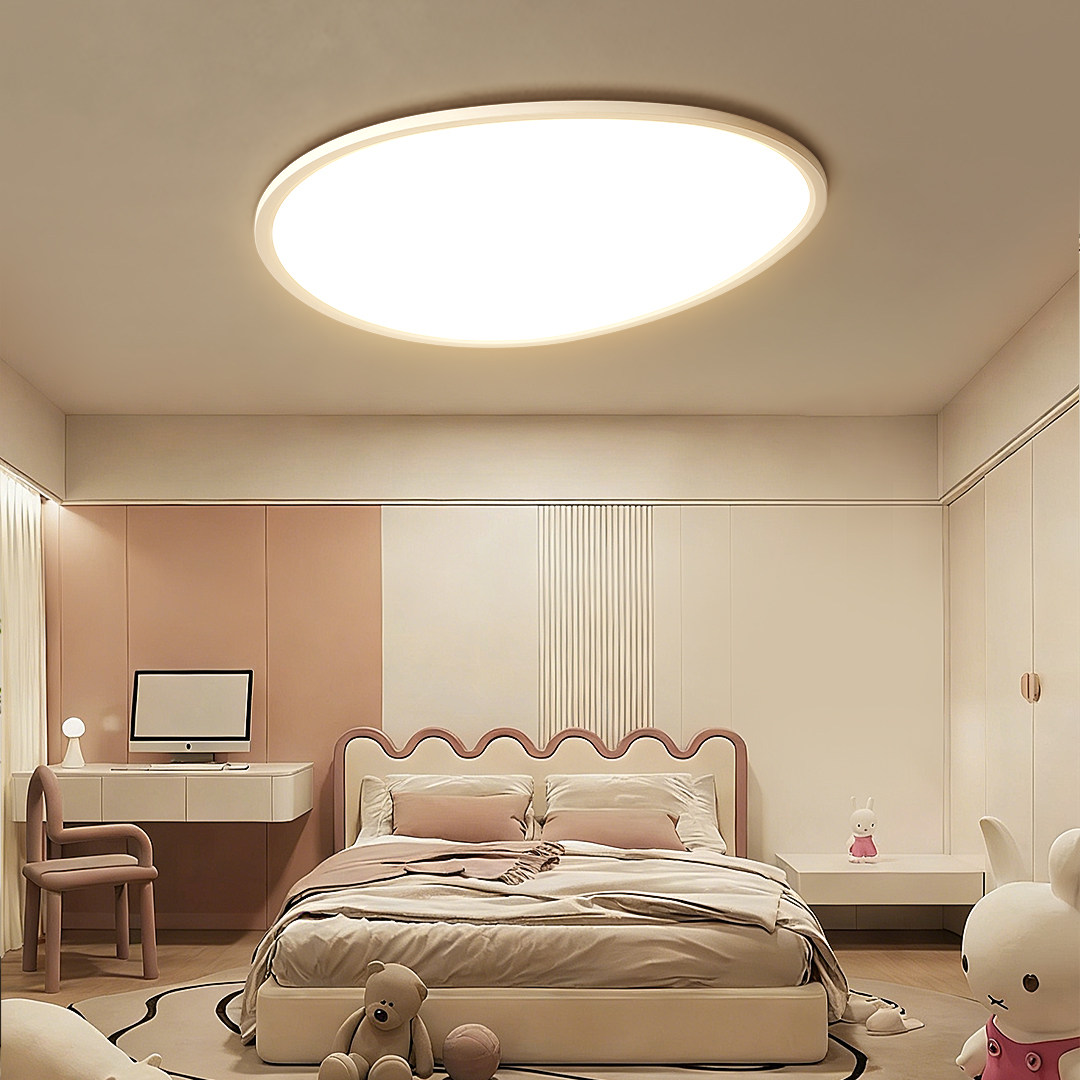 创意几何儿童房灯全光谱led吸顶灯超薄男女孩房间灯2026新款灯具,家装灯饰光源,餐厅/卧室/书房吸顶灯,淘宝优惠券,粉丝福利购,淘宝优惠卷