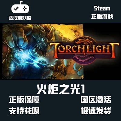 Steam 火炬之光1 Torchlight 正版 全球KEY PC中文 国区 激活码