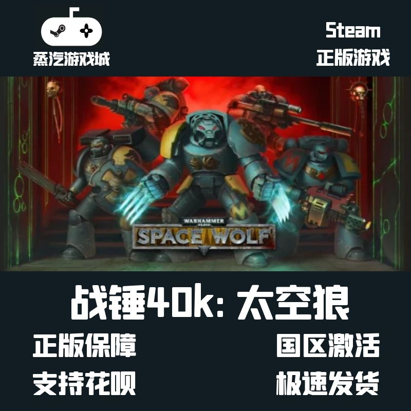 STEAM KEY Warhammer 40000 Space Wolf  战锤 40,000 太空狼40K