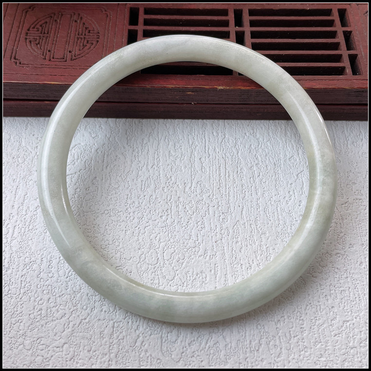 天然翡翠A货手镯叮当镯