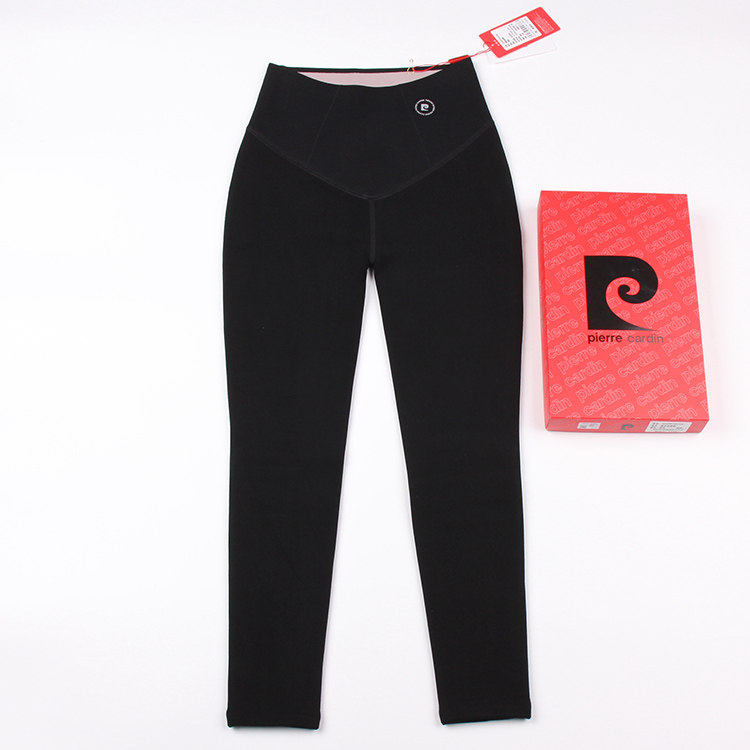 400克皮尔卡丹5106暖宫温感裤 无缝超柔加绒加厚抗寒女保暖塑形裤