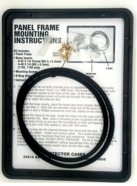 派力肯PELICAN防护箱配件仪器面板框1400PF板框架1500PF1520PF等