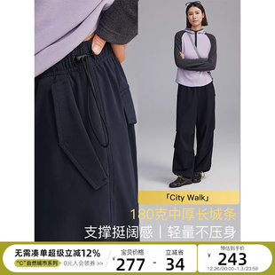 休闲工装 Walk 裤 2025春秋直筒运动长裤 CLOUDSPACE 女下装 City