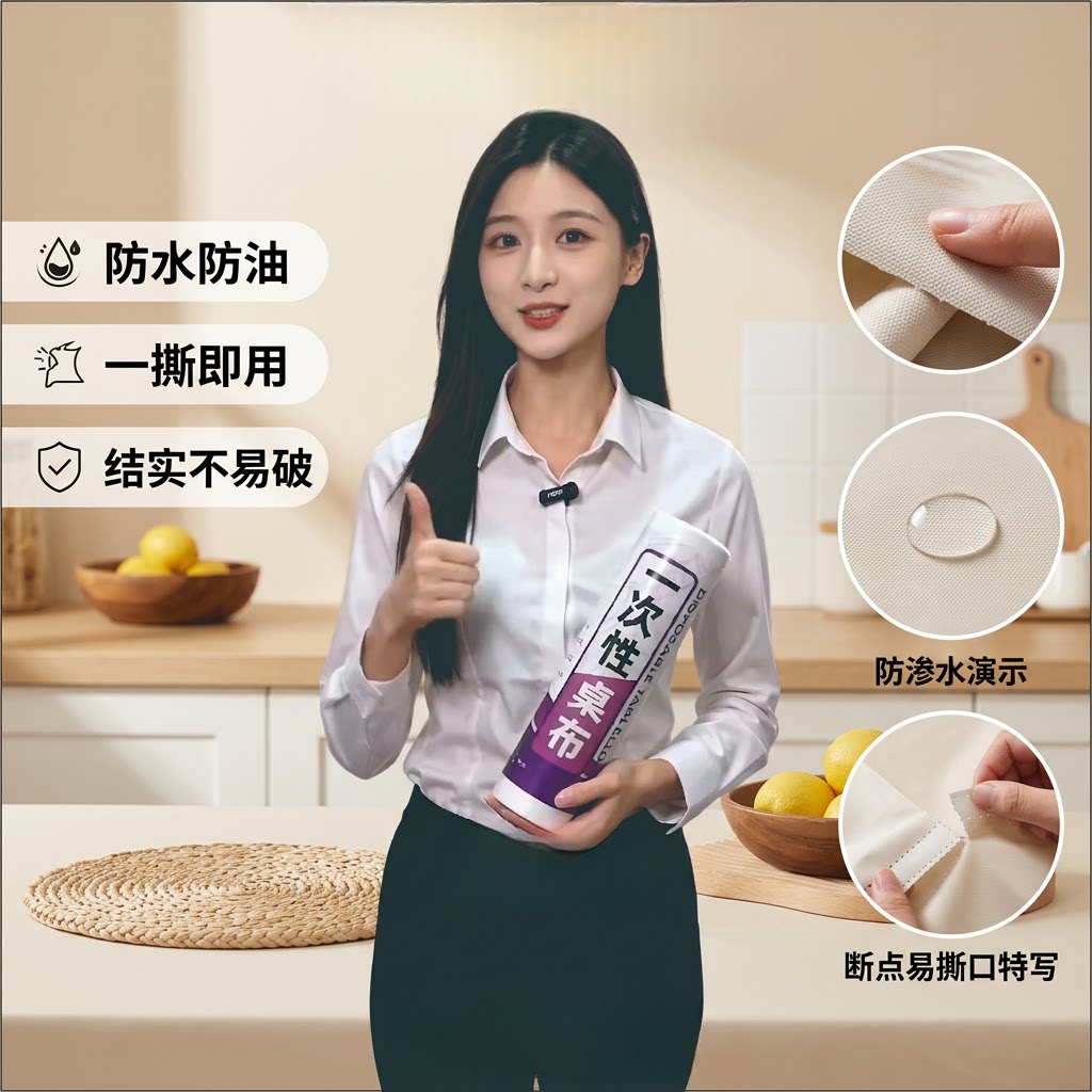 圆形桌子喜宴酒席餐馆批发一次性桌布加厚红色白色桌布方形桌布