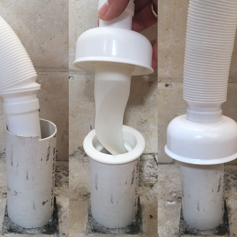 洗手盆防臭器厨房下水道防臭盖封口矽胶密封圈排水管防臭塞