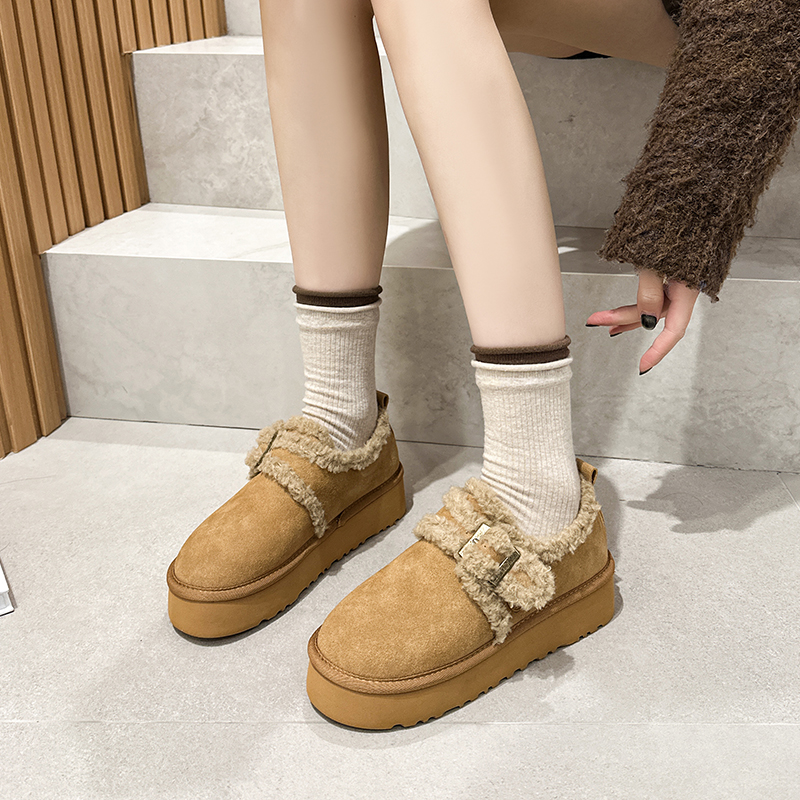 小码女鞋313233棉鞋冬季雪地靴女