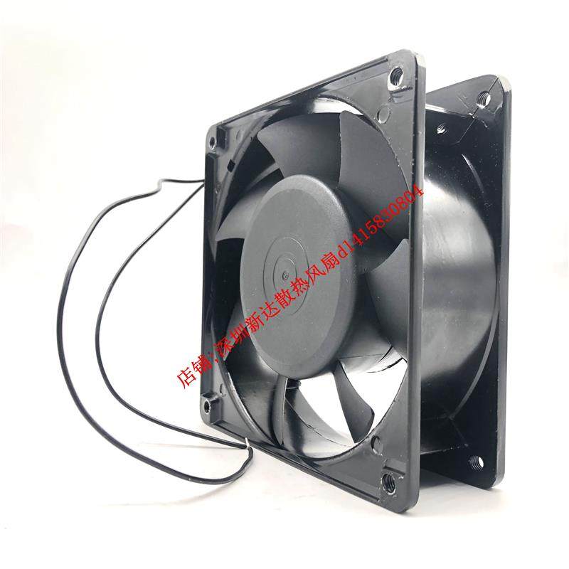 全新  YY12038HBL2轴流风扇7叶AC220V 12CM 机柜散热风机