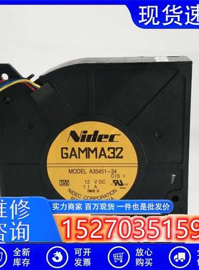 NIDEC 12032 12V 1.1A GAMMA32 A35451-34思科交换机散热风扇鼓机