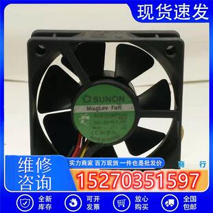 全新KDE1206PTV2磁浮轴承12V1.1W大风量6025 6CM机箱散热风扇