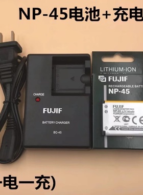 富士J250拍立得相机mini90 SP-2打印机NP-45/45A相机电池/充电器