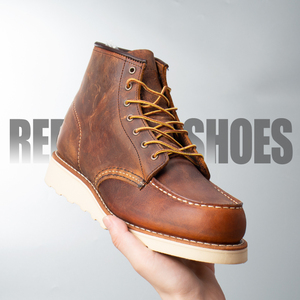 【中科院小哥】 redwing红翼 1907 工装靴疯马皮rw1907小贝经典款