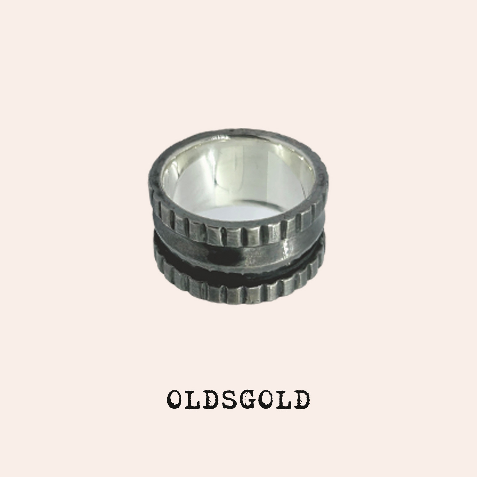 OLDSGOLD印第安Navajo三棱戒指复古银饰中科院小哥独家代理