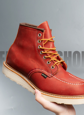 仓库现货优品 Red Wing 红翼8864美产经典复古男靴工装靴方头防水