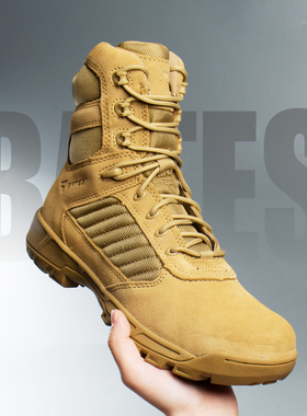 bates美国进口冲锋战术靴 贝特斯耐磨户外登山防水防滑男靴E03180