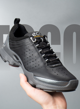 Ecco爱步男女鞋经典款牛皮透气缓震运动休闲百搭户外健步鞋091503