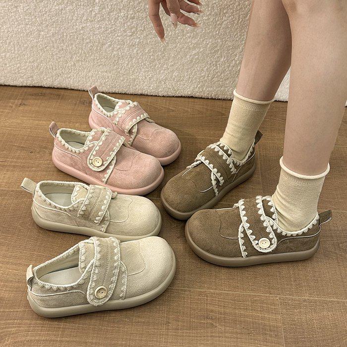 复古厚底全包勃肯鞋女款2026新款春季魔术贴单鞋百搭配裙子乐福鞋,女鞋,勃肯鞋/软木鞋,淘宝优惠券,粉丝福利购,淘宝优惠卷