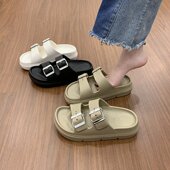 女款 拖鞋 居家一字拖 时尚 网红凉鞋 女夏外穿2026新款 防滑休闲凉拖鞋